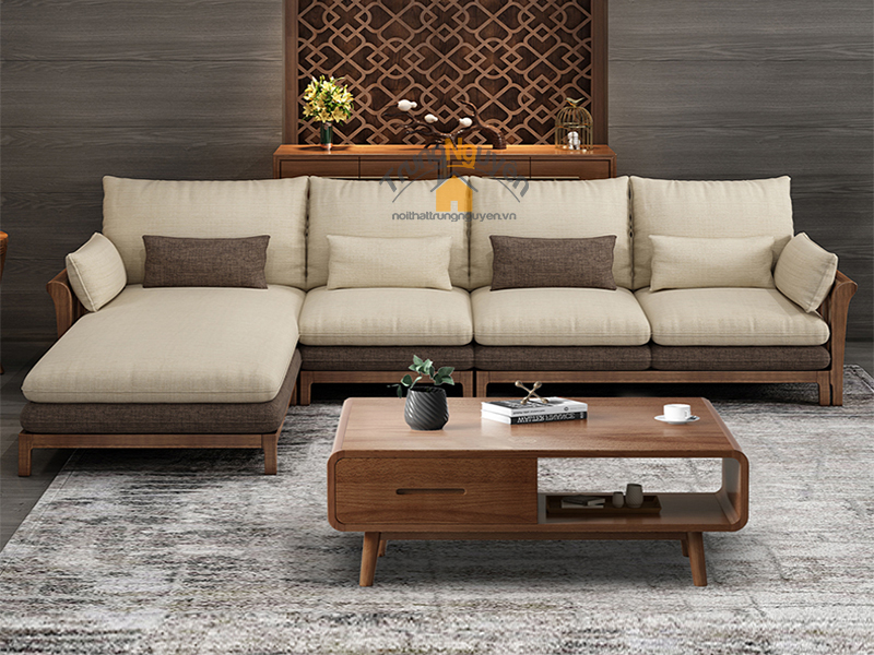 Sofa gỗ HV09